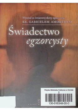 Świadectwo egzorcysty