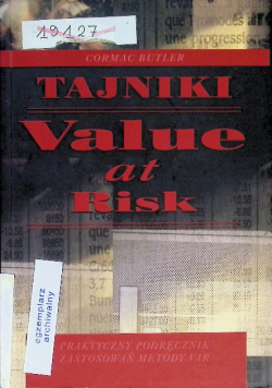 Tajniki value at risk