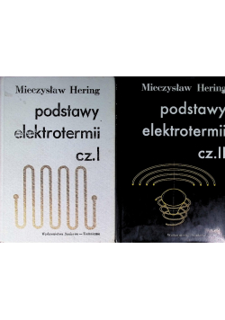 Podstawy elektrotermii Część 1 i 2