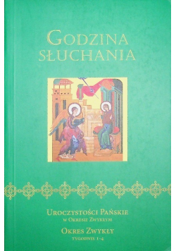 Godzina słuchania Uroczystości Pańskie w okresie zwykłym
