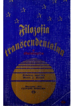 Filozofia transcendentalna a dialektyka