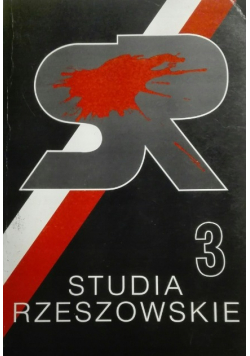 Studia Rzeszowskie Tom 3