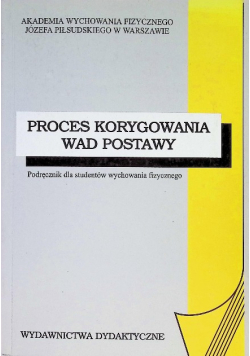 Proces korygowania wad postawy