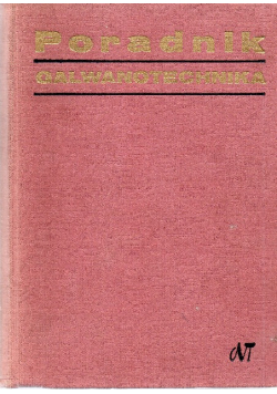 Poradnik Galwanotechnika