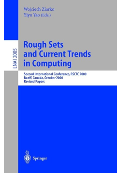 Rough Sets And Current Trends In Computing