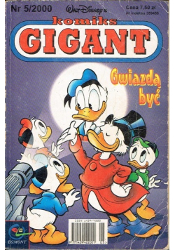 Komiks Gigant Nr 5 / 00  Gwiazdą być