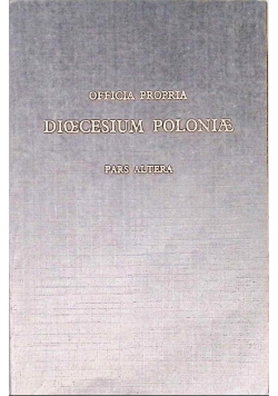 Officia Propria Dioecesium Poloniae