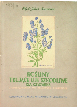 Rośliny trujące lub szkodliwe dla człowieka
