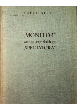Monitor wobec angielskiego Spectatora