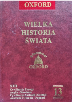 Oxford Wielka Historia Świata Tom 13