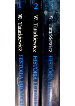 Historia filozofii Tom 1 do 3