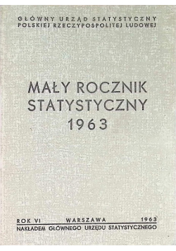 Mały rocznik statystyczny 1963