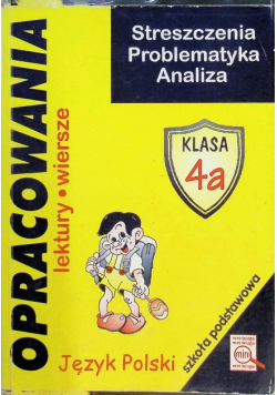 Opracowania Język polski Klasa 4a szkoła podstawowa