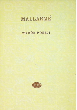 Wybór poezji Mallarme