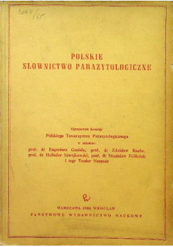 Polskie słownictwo parazytologiczne