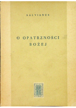 O opatrzności Bożej