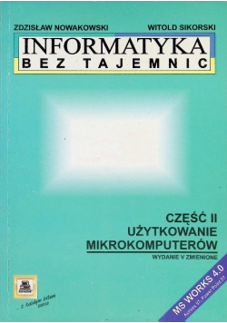 Informatyka bez tajemnic Cześć II