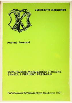 Europejskie mniejszości etniczne geneza i kierunki