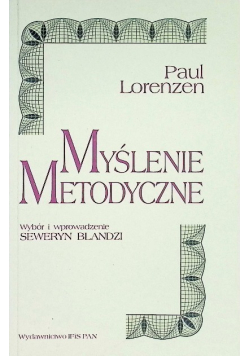 Myślenie metodyczne