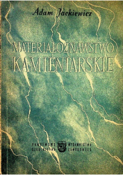 Materiałoznawstwo kamieniarskie