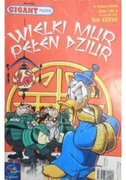 Komiks Gigant Tom 37 Wielki mur pełen dziur