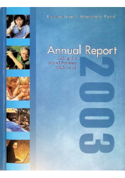 Annual Report Making global economy work for all 2003