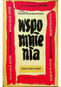 Wspomnienia Wrzesień 1939