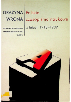Polskie czasopisma naukowe w latach 1918-1939