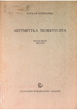 Arytmetyka teoretyczna Tom 7