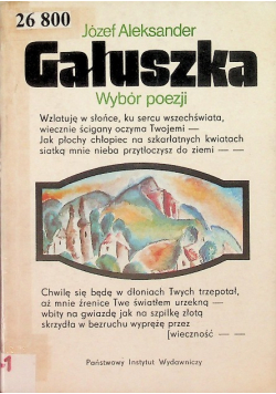 Wybór poezji