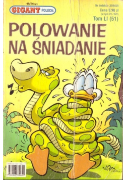 Gigant poleca Tom 51 Polowanie na śniadanie
