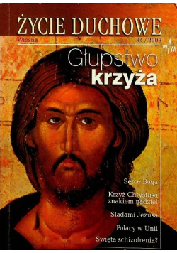 Życie duchowe głupstwo krzyża Nr 34 / 03