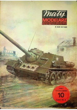 Mały modelarz Nr 10 / 83 Średnie działo pancerne Su 100