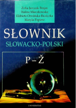 Słownik słowacko polski Tom 2