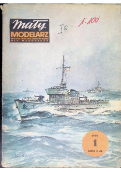 Mały modelarz Nr 1 / 80 Polski Tarłowiec ORP Jaskółka