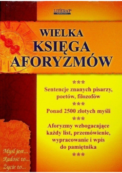 Wielka Księga Aforyzmów