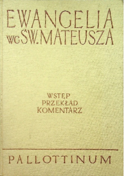 Ewangelia Wg Św. Mateusza