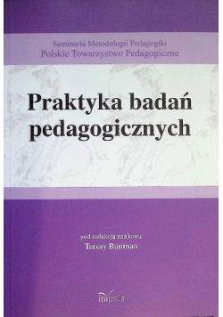 Praktyka badań pedagogicznych