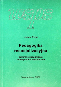 Pedagogika resocjalizacyjna