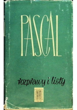 Pascal rozprawy i listy