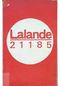 Lalande 21185