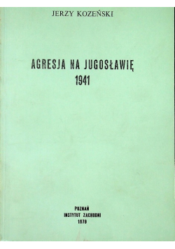 Agresja na Jugosławię 1941