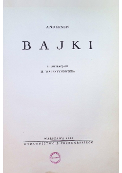 Bajki 1938 r
