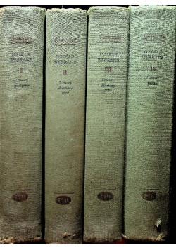 Goethe Dzieła wybrane Tom I do IV