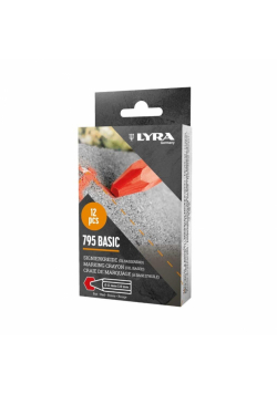 Kredka lubryka woskowa Economy 795 czerw (12szt)
