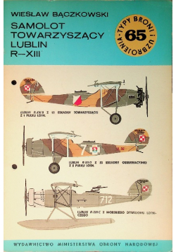Samolot towarzyszący Lublin R XIII