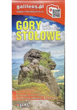 Mapa turystyczna  Góry Stołowe 1:30 000
