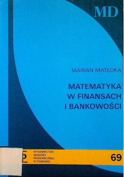 Matematyka w finansach i bankowości