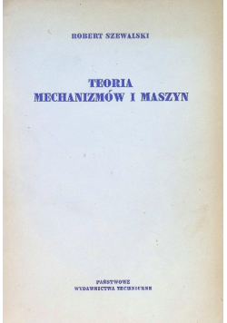 Teoria mechanizmów i maszyn