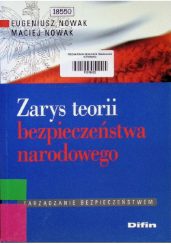 Zarys teorii bezpieczeństwa narodowego